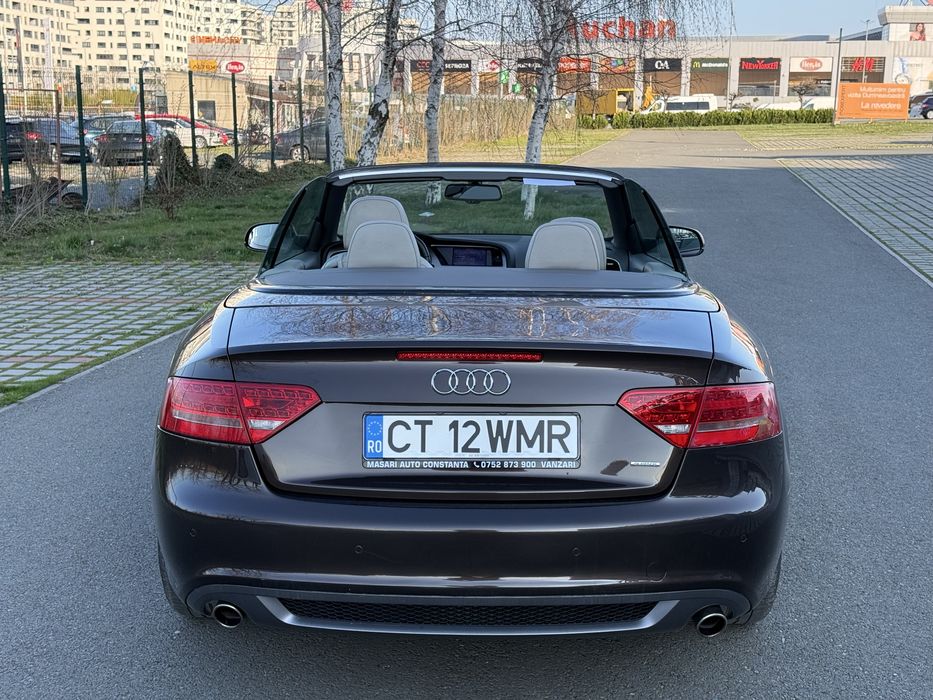 Audi A5•Cabrio•3.0 Tdi 245Cp•E5•Rate La Parc •S Line•Finantare
