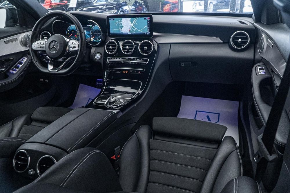 Mercedes-Benz C LED/AMG/Camera 360/ACC/Lane/Cockpit/Burmester/Leasing-Rate FARA AVANS