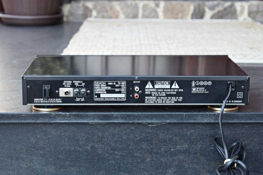 Tuner Denon TU-460, radio