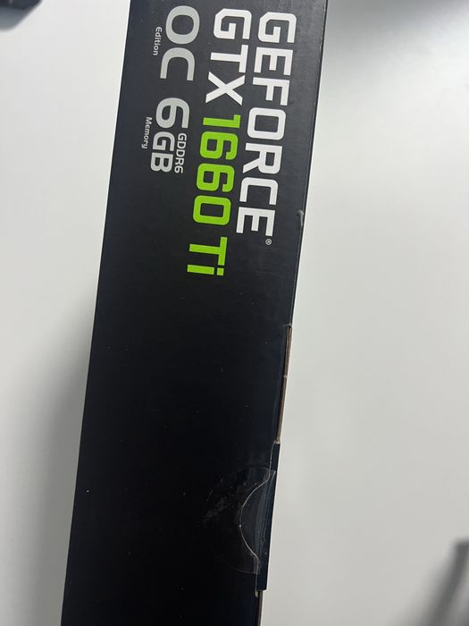 ASUS TUF 1660 ti 2 вентилатора НОВА