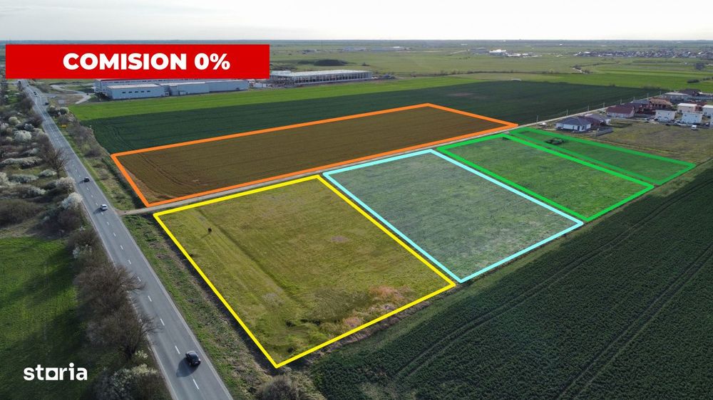 Timisoara Nord - Sanandrei - Parcele industriale - P.U.Z. finalizat