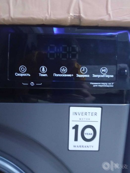 Стиральная машина AIWA 10 кг паравой стирка инвертор мотор