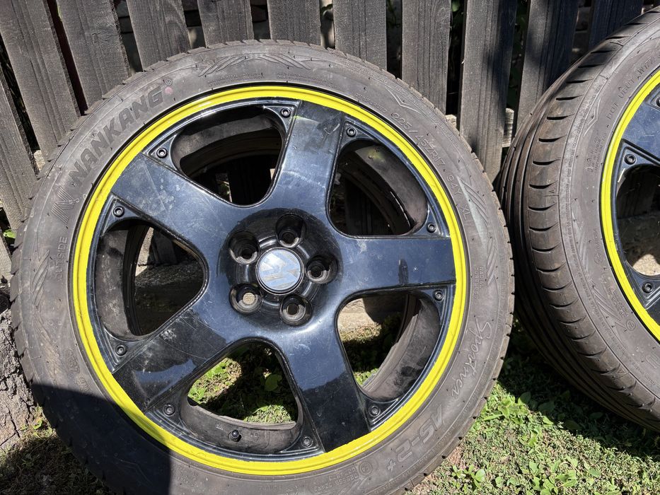 Jante r17 5x100 cu anvelope vara 225/45 an 2023
