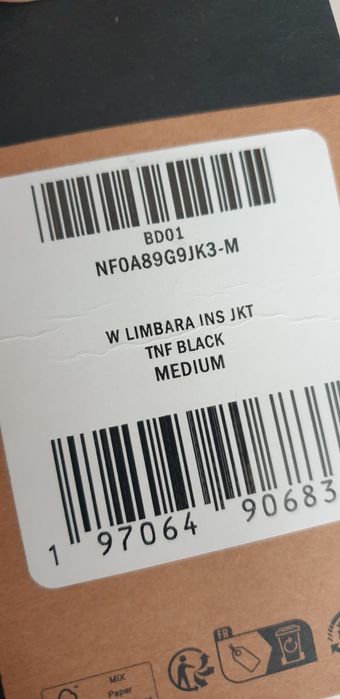 The North Face Limbara  Jacket  M / L  НОВО! ОРИГИНАЛ Дамско Зимно Яке