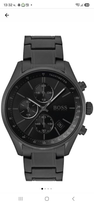 Нов мъжки елегантен часовник HUGO BOSS 1513676. Имам и други обяви с нови часовници