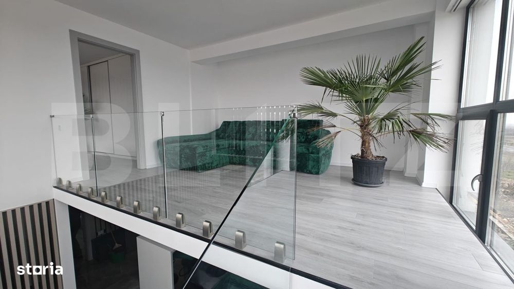 Apartament modern tip loft in Cordau – design contemporan, spatiu si