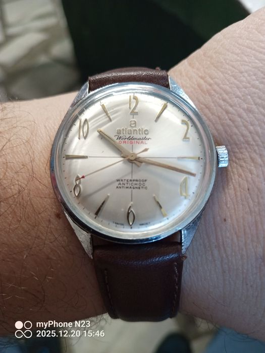 Атлантик Atlantic worldmaster original 17jewelss