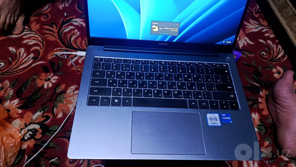 Huawei matebook d14 
Процессор  12th Gen Intel(R) Core(TM)