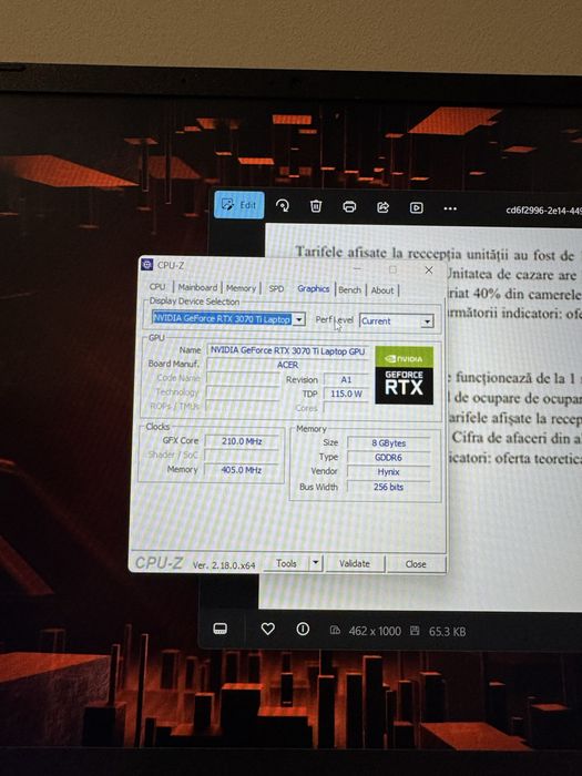 Laptop gaming Acer Nitro 5