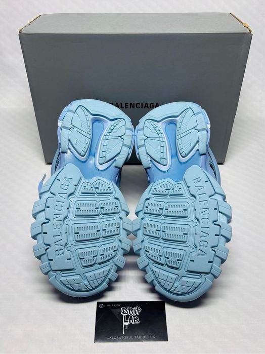 Balenciaga track baby blue