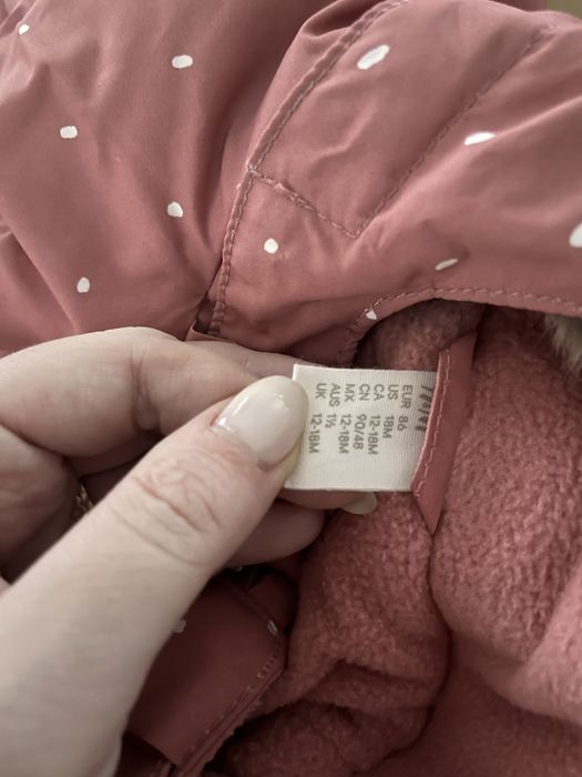 Combinezon H&M pt iarna masura 86