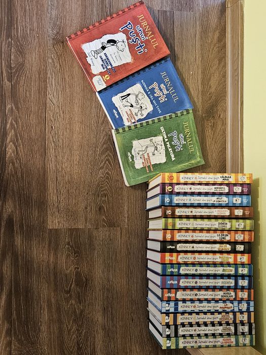 Serie Jurnalul unui pusti vol 1-18
