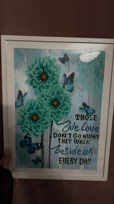 Realizez tablouri din diamante