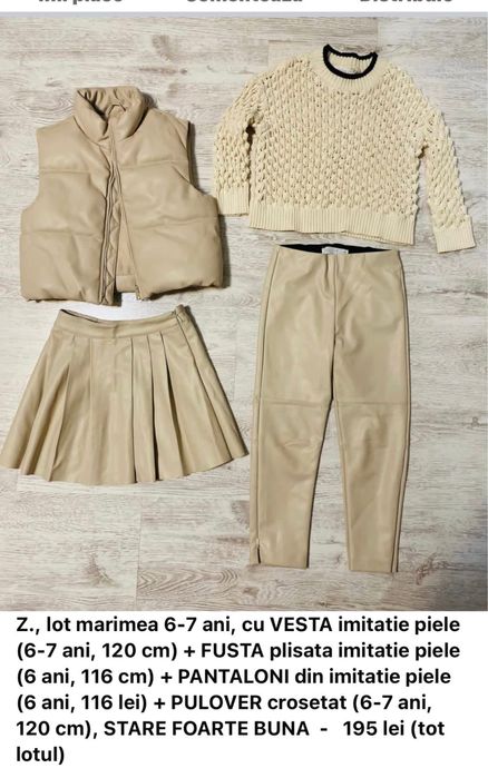 Lot haine copii 7 ani