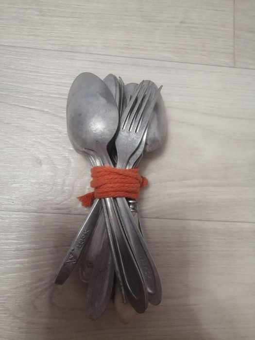 Алюминиевые советские вилки