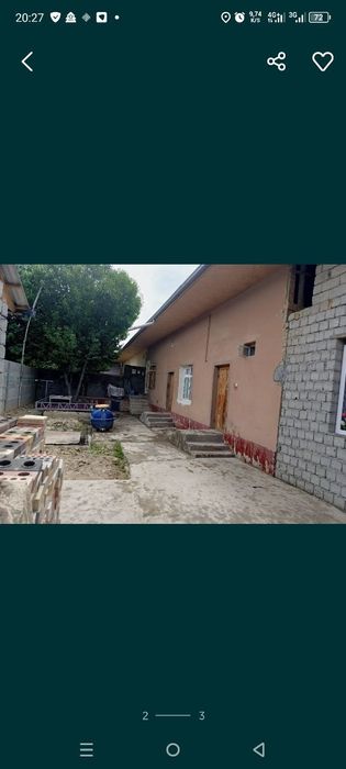 Zangi ota bozsuvda 1.8 sotih 3 hona hovli sotiladi