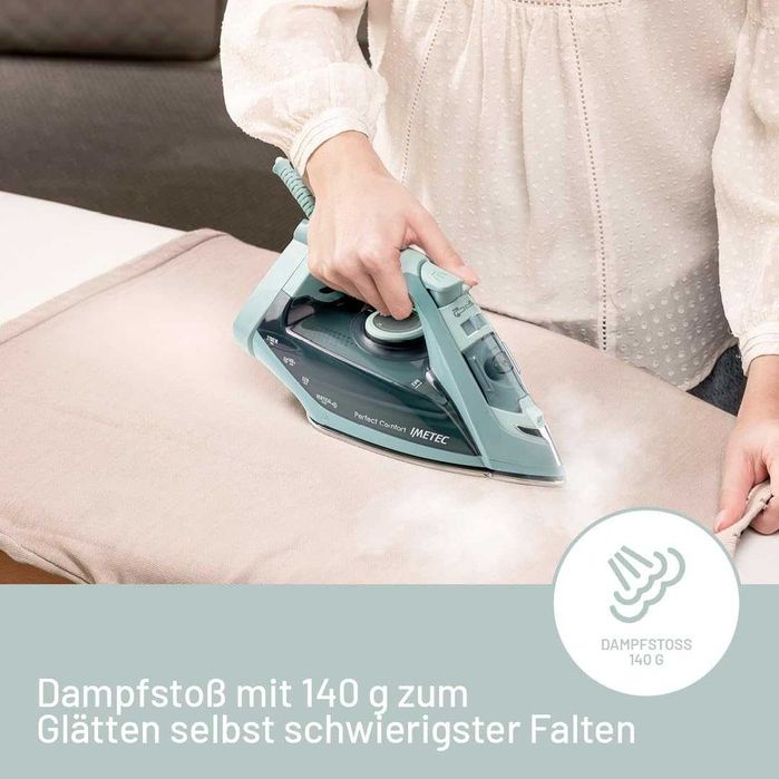 Парна ютия Imetec Perfect Comfort, лека, удобна, 2000W