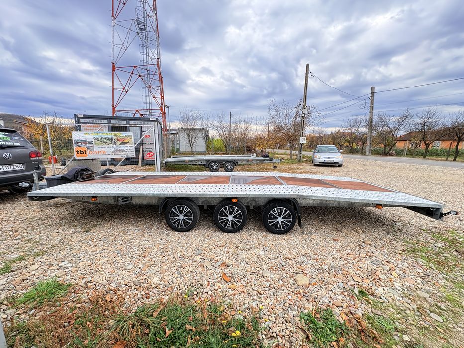 Trailer, platforma, slep cu 3 axe, 6 m, 2.2 m, 3.5 Tone, 3500 kg, 2021