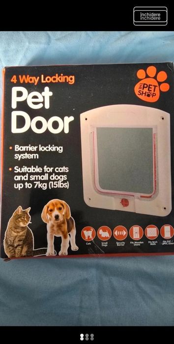 Usa pentru pisici, caini