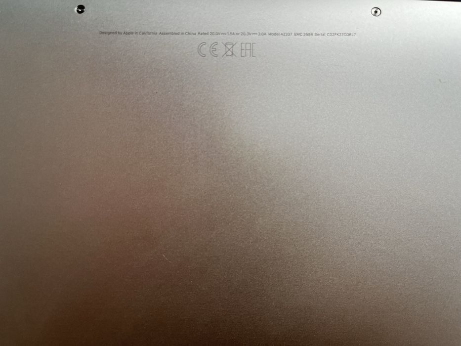 Macbook air m1 8/256