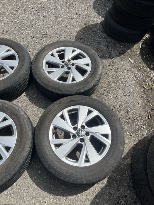 Оригинални джанти от VW-Taigo/тайго 16цола 5х100/57.1/6Jx16H2 ET 35 VW- T-CROSS Skoda- Kamiq произведени 2023 година
