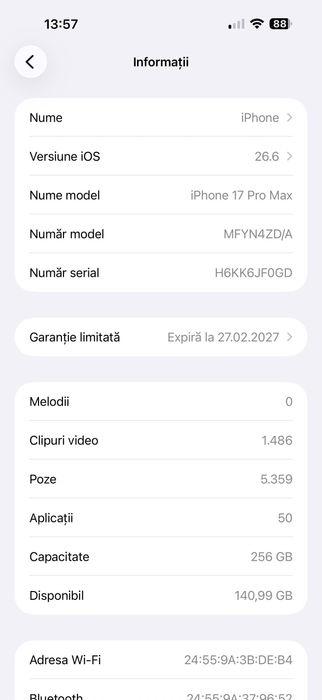 Iphone 17 pro Max Orange