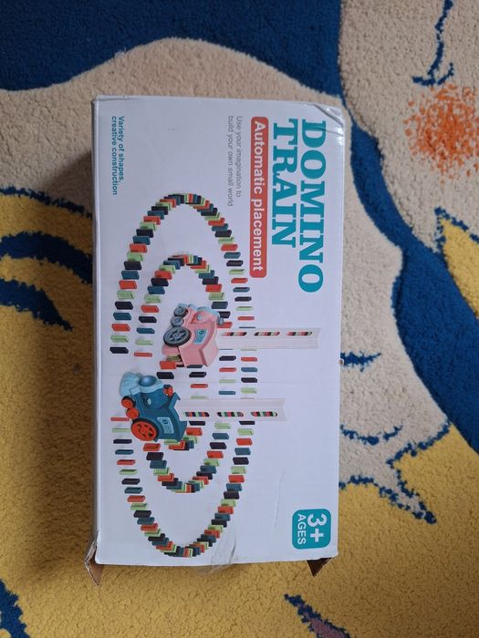 Trenulet de jucarie Pixel, locomotiva cu functie de aranjare automata