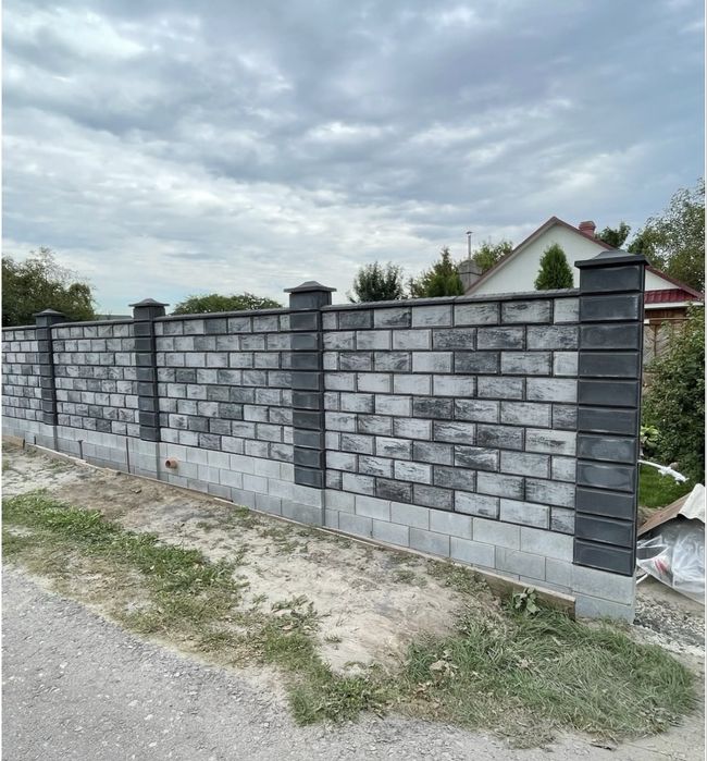 Забор 3д, евро забор, панель, дерянный, проф лист