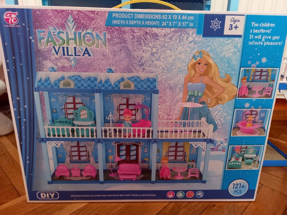 Сглобяема къща за кукли