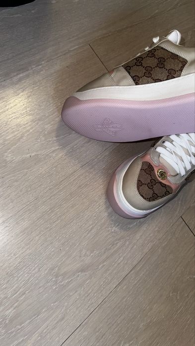 Adidasi Gucci cu talpa groasa