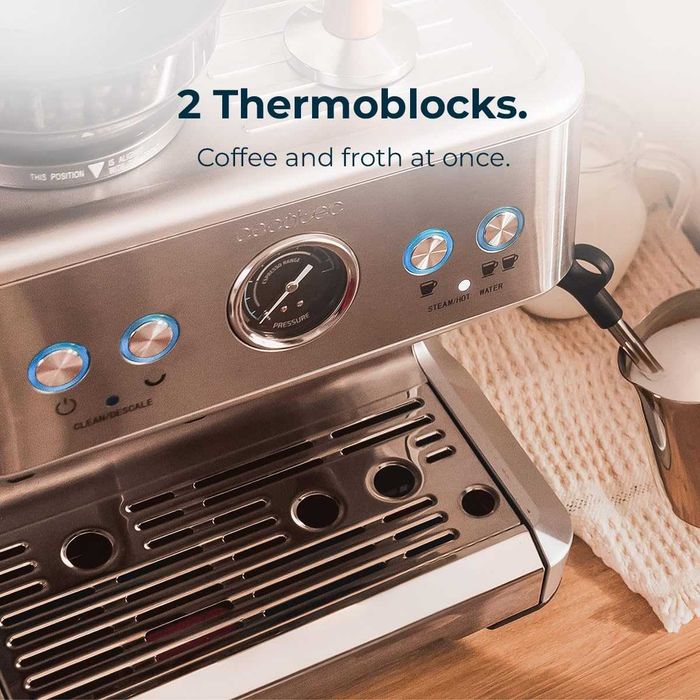 Еспресо кафемашина с мелачка Cecotec Barista Maestro 2250W 20 Bar
