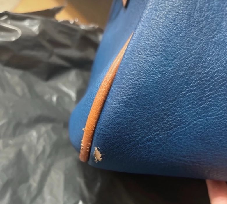 Geanta piele-  bagaj de mână/de umăr  de avion, unisex