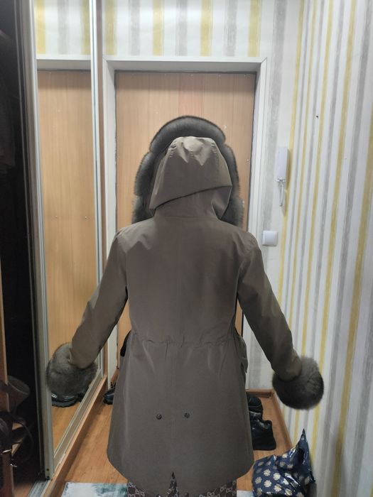 Парки норковая размер L