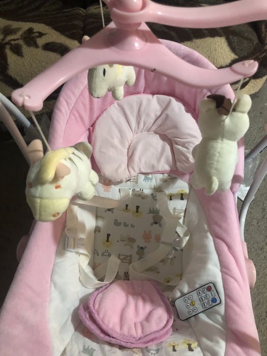 Шезлонг музыкальные качели