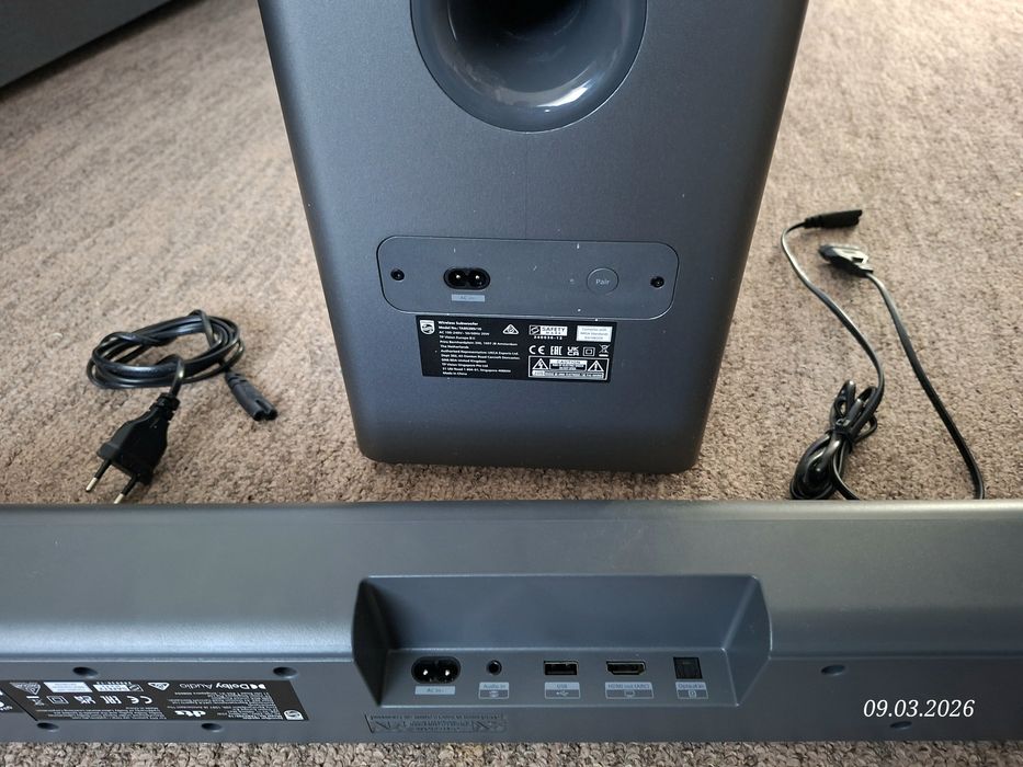 Soundbar PHILIPS TAB5309,240W, Bluetooth,Subwoofer Wireless