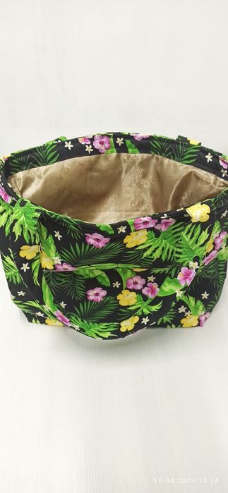 Сумка летняя, для пляжа, шопер