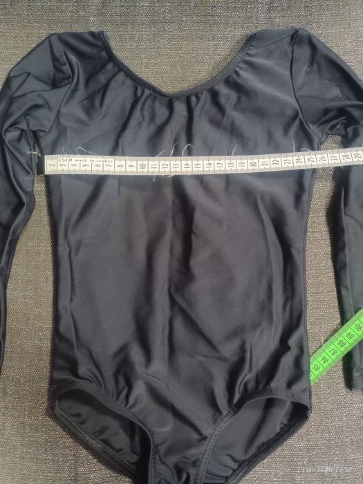 Детско черно боди от Ликра