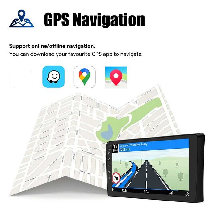 Audi A3 03/12 9” 2-DIN с Android’14, 4G/LTE, WiFi, 4/64GB, 8-core CPU