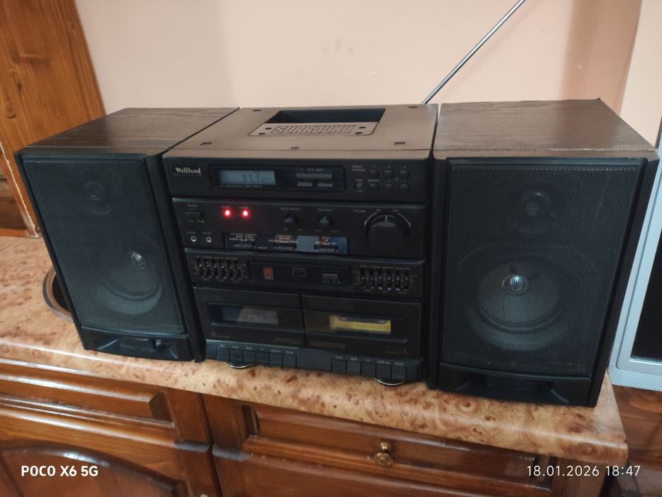 Уредба Wellfund  2 касетъчен касетофон