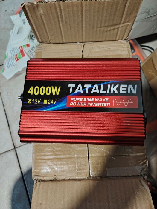 Инвертор Tataliken 4000W, чист синусоидален, преобразувател на напреже