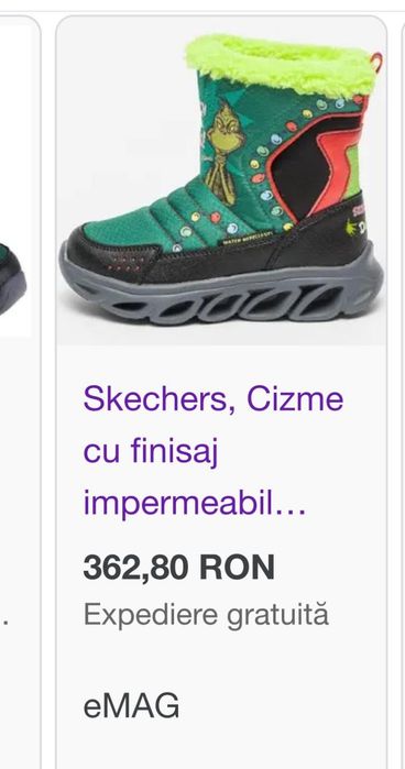 Ghete Skechers iarna nr.24
