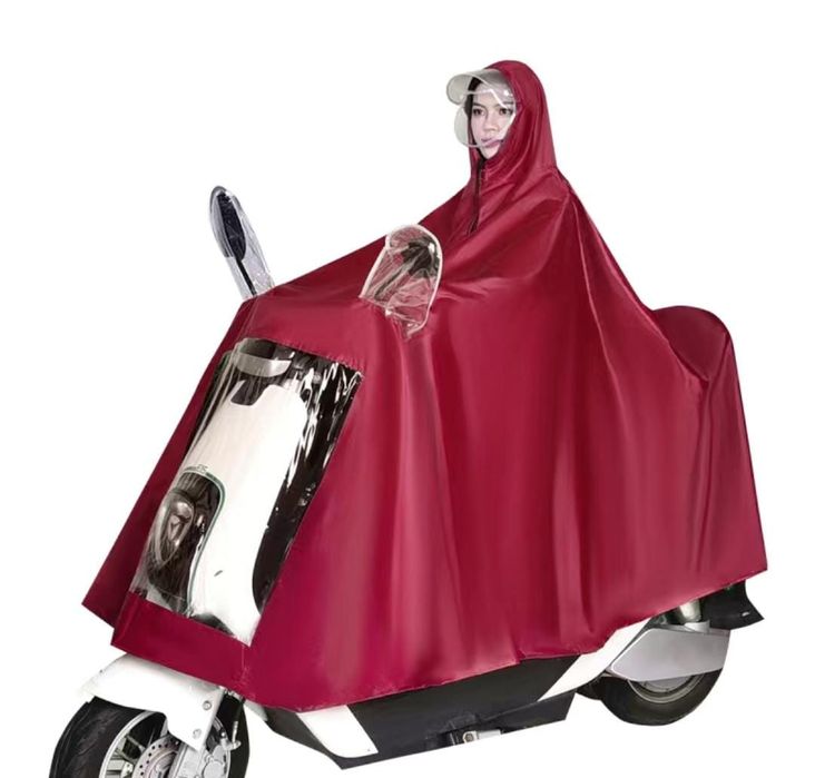 Дождевик для мопедиста, мотоциклиста.