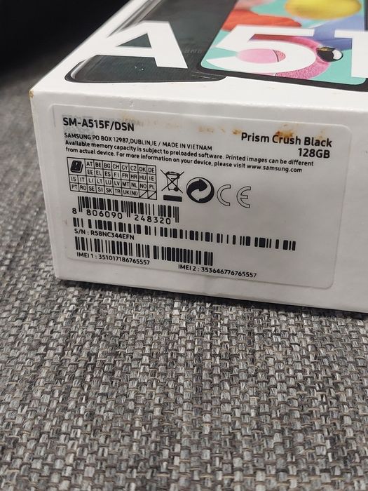 Samsung A51 128 GB liber de rețea cutie acte telefon bun