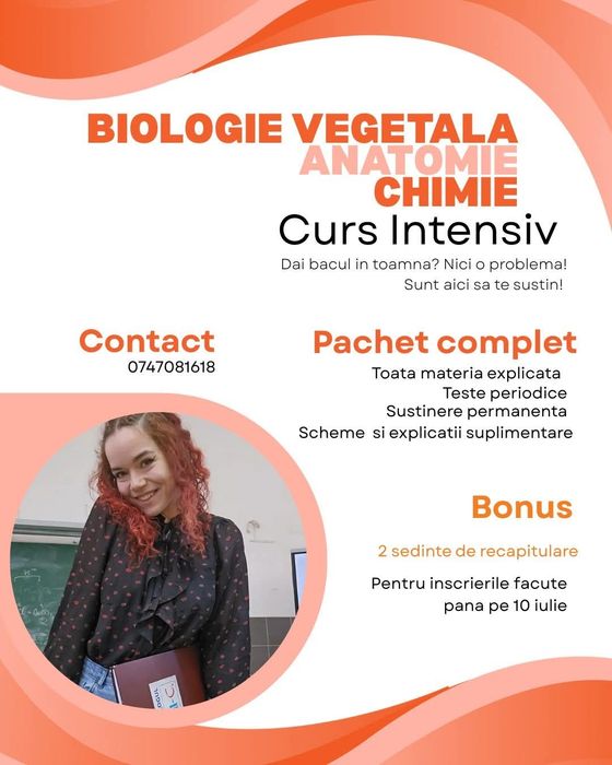 Pregătire pentru Admiterea la Medicină și Bacalaureat