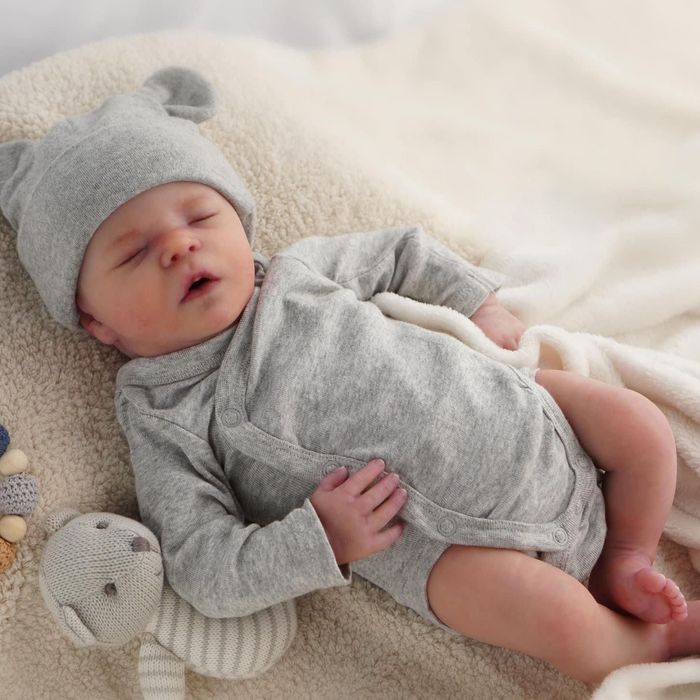 Реалистичная кукла-младенец Levi Reborn ,  - Мягкая, с ручной