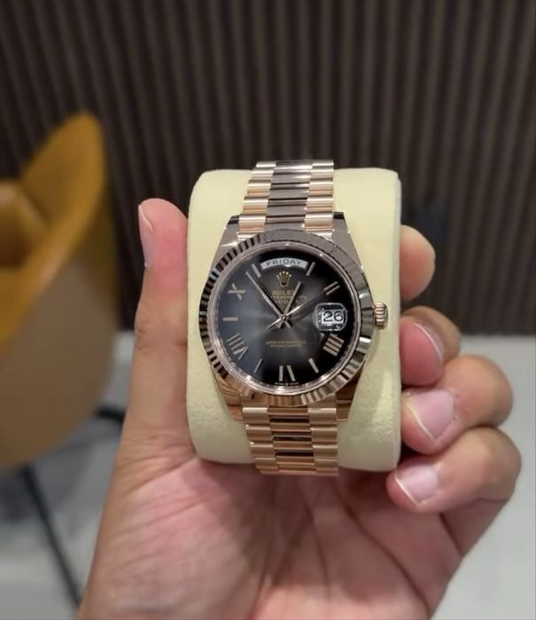 Ceas barbati automatic day-date ombre
