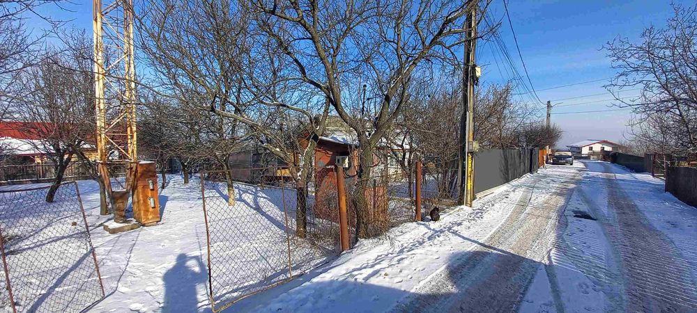 Pilon antena 26m, cabina echipamente si 300m teren, Paun - Barnova