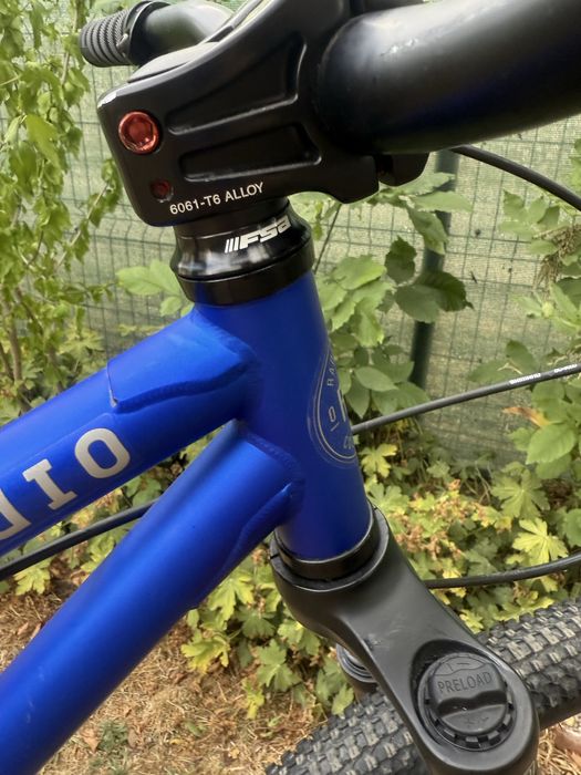 Алум. велосипед хидравл.спирачка dirt jump RADIO RBC.