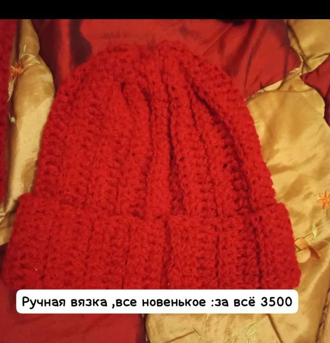 Шапочка ручная работа