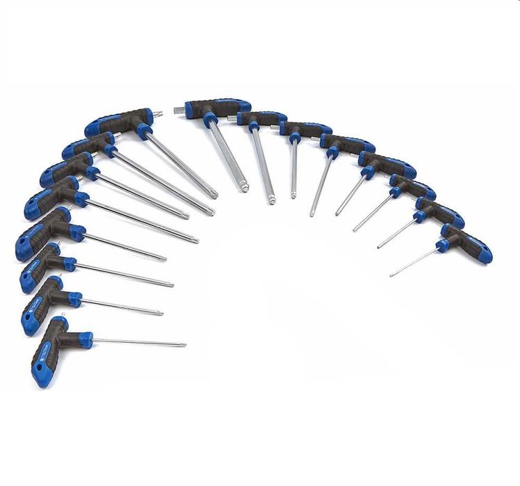 Комплект шестограми и торксове с ръкохватка 16 части STAHLMAYER